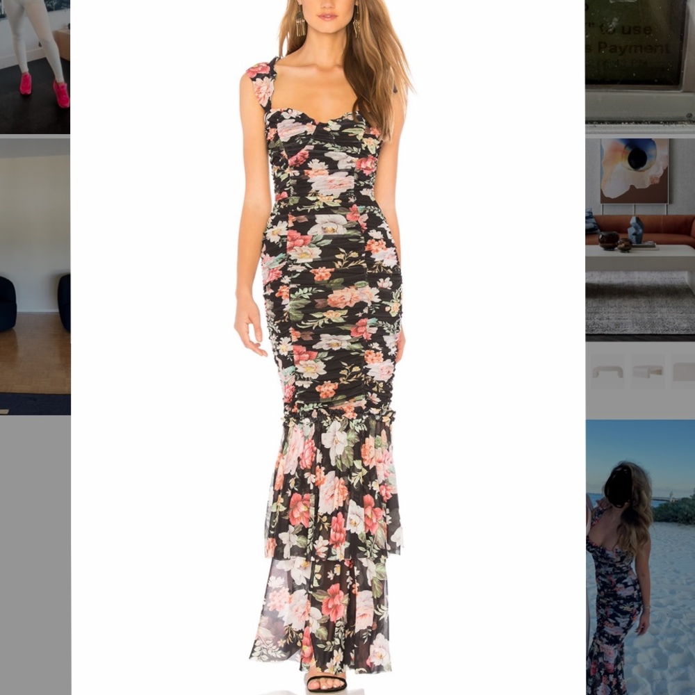 Majorelle Mikaela maxi dress from revolve. SOLD OUT style.